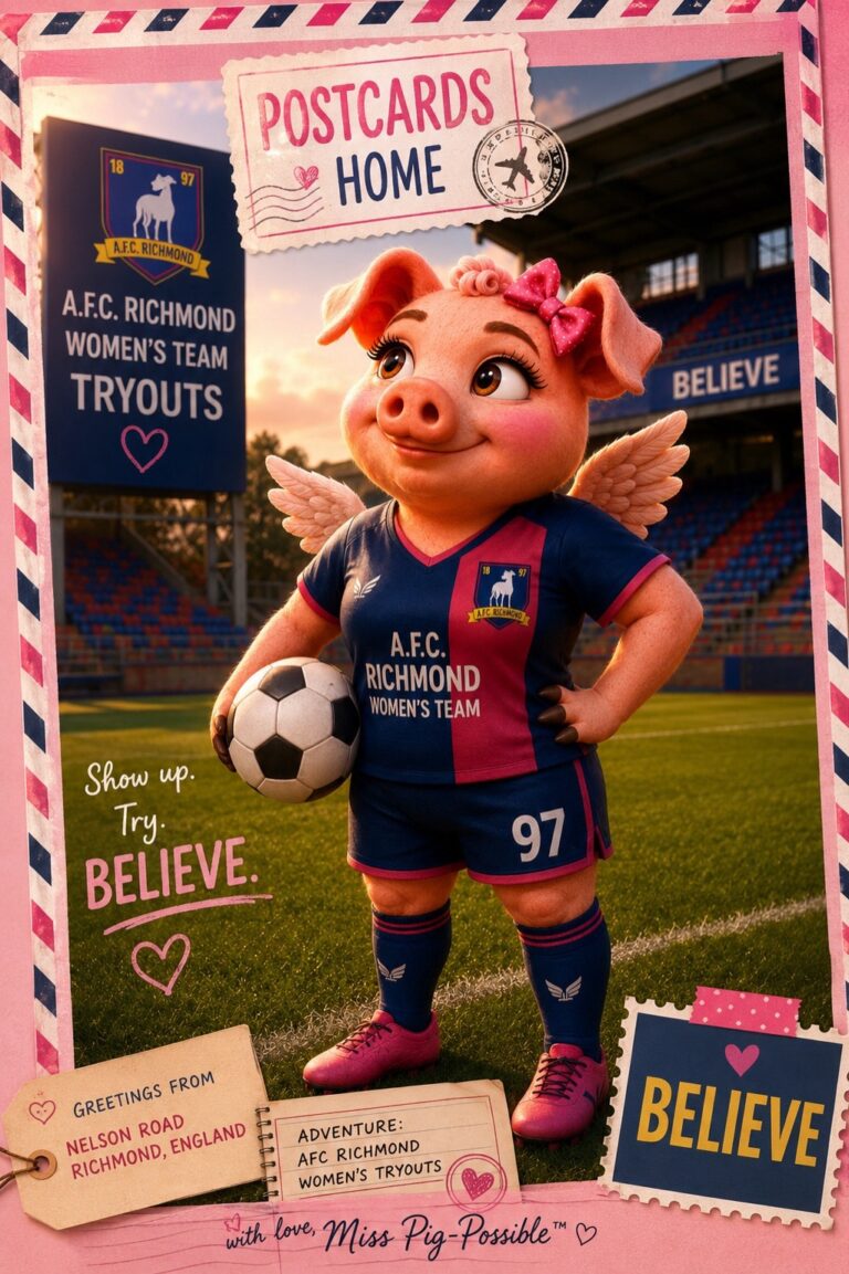💌 Postcard Home #002: Believe