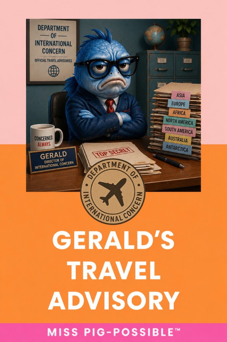 📋 Gerald’s Travel Advisory